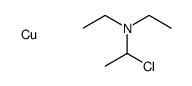 1-chloro-N,N-diethylethanamine,copper Structure