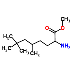 Methyl 2-amino-5,7,7-trimethyloctanoate Structure