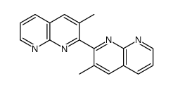 3-methyl-2-(3-methyl-1,8-naphthyridin-2-yl)-1,8-naphthyridine结构式