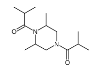 1-[3,5-dimethyl-4-(2-methylpropanoyl)piperazin-1-yl]-2-methylpropan-1-one结构式