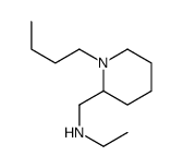 N-[(1-Butyl-2-piperidinyl)methyl]ethanamine结构式