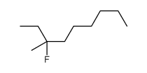 3-fluoro-3-methylnonane Structure