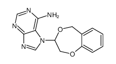 7-(3,5-dihydro-2H-1,4-benzodioxepin-3-yl)purin-6-amine Structure