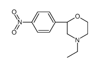 (2S)-4-ethyl-2-(4-nitrophenyl)morpholine结构式