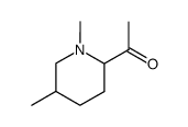Ketone, 1,5-dimethyl-2-piperidyl methyl (7CI) Structure