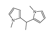 1-methyl-2-[1-(1-methylpyrrol-2-yl)ethyl]pyrrole Structure