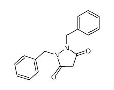 1,2-Dibenzyl-pyrazolidine-3,5-dione picture