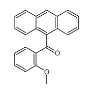 anthracen-9-yl(2-methoxyphenyl)methanone Structure