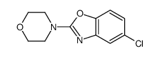 5-Chloro-2-Morpholinobenzo[d]oxazole structure