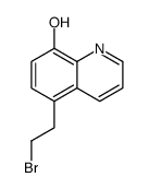 5-(2-bromoethyl)quinolin-8-ol Structure