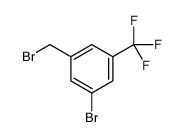 1-Bromo-3-(bromomethyl)-5-(trifluoromethyl)benzene Structure