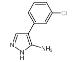 4-(3-CHLOROPHENYL)-1H-PYRAZOL-3-AMINE picture