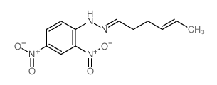 4-Hexenal,2-(2,4-dinitrophenyl)hydrazone结构式