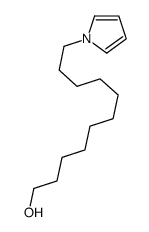 11-pyrrol-1-ylundecan-1-ol Structure