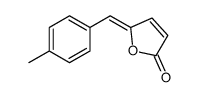 5-[(4-methylphenyl)methylidene]furan-2-one Structure