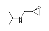 (R)-3-isopropylamino-1,2-epoxypropane结构式