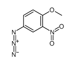 4-azido-1-methoxy-2-nitrobenzene Structure