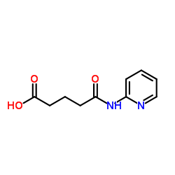 5-Oxo-5-(2-pyridinylamino)pentanoic acid Structure