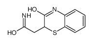 2-(3-oxo-4H-1,4-benzothiazin-2-yl)acetamide结构式