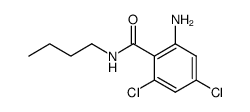 2-amino-N-butyl-4,6-dichloro-benzamide Structure