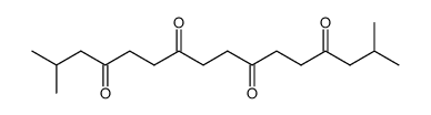 2,15-Dimethyl-4,7,10,13-hexadecantetron Structure