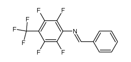 benzylidene 4-trifluoromethyl-2,3,5,6-tetrafluoroaniline结构式