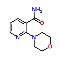 2-(4-Morpholinyl)nicotinamide Structure