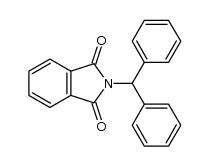 N-diphenylmethyl phthalimide结构式