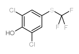 2,6-DICHLORO-4-(TRIFLUOROMETHYLTHIO)PHENOL Structure