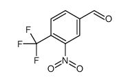 3-NITRO-4-(TRIFLUOROMETHYL)BENZALDEHYDE& structure