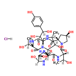 1-[(4R,5R)-4,5-Dihydroxy-L-ornithine]echinocandin B hydrochloride (1:1) picture