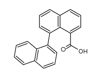 [1,1']binaphthyl-carboxylic acid-(8)结构式