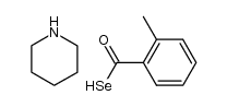 piperidine 2-methylbenzoselenoate Structure