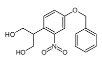 2-(2-nitro-4-phenylmethoxyphenyl)propane-1,3-diol Structure