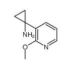 1-(2-methoxypyridin-3-yl)cyclopropan-1-amine Structure