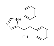 1-(1H-imidazol-5-yl)-2,2-diphenylethanol Structure