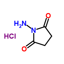 N-氨基琥珀酰亚胺盐酸盐结构式