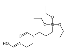 N-[2-[formyl(3-triethoxysilylpropyl)amino]ethyl]formamide Structure