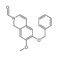 7-methoxy-6-phenylmethoxy-1H-isoquinoline-2-carbaldehyde Structure