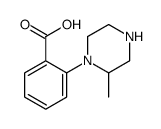 2-(2-甲基-1-哌嗪)苯甲酸结构式