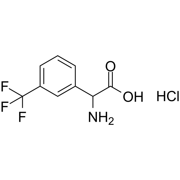 2-氨基-2-(3-三氟甲基苯基)乙酸盐酸盐图片