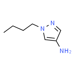 1-Butyl-1H-pyrazol-4-amine结构式