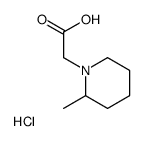 2-(2-methylpiperidin-1-yl)acetic acid,hydrochloride图片