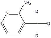 2-Amino-3-(methyl-d3)-pyridine Structure