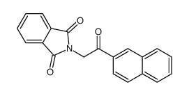 2-(2-naphthalen-2-yl-2-oxoethyl)isoindole-1,3-dione Structure