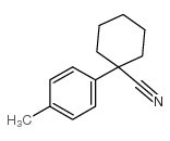 1-(4-Methylphenyl)cyclohexanecarbonitrile structure