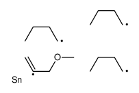 tributyl(3-methoxyprop-1-en-2-yl)stannane Structure