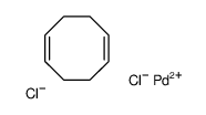 cycloocta-1,5-diene,dichloropalladium结构式