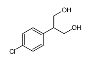 2-(4-chlorophenyl)propane-1,3-diol结构式