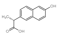 (R)-O-Desmethyl Naproxen structure